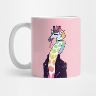 Punk Giraffe Mug